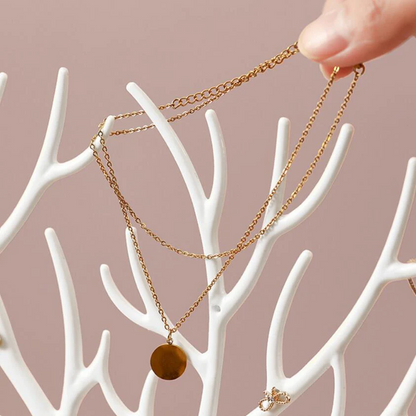 Jewelry Tree Stand — Decorative Display Organizer