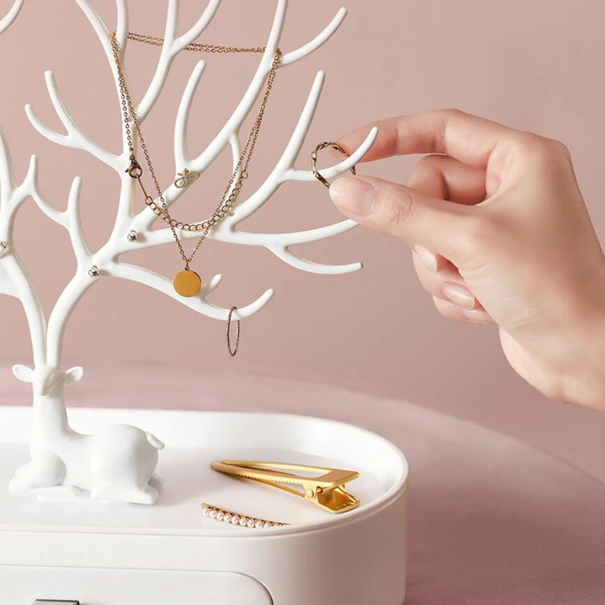Jewelry Tree Stand — Decorative Display Organizer