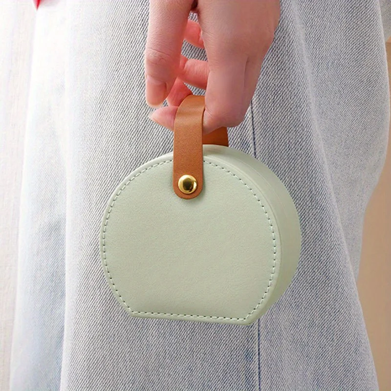 Jewelry Travel Pouch — Soft Leather Carry-On