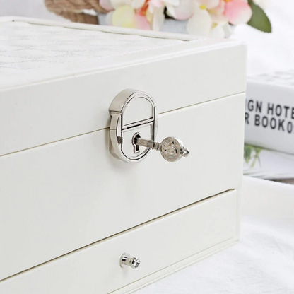 Jewelry Case — Modern Chic Multi-Compartment