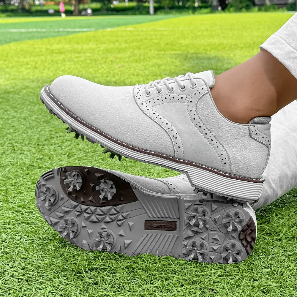 Nickolas Leather Golf Shoes