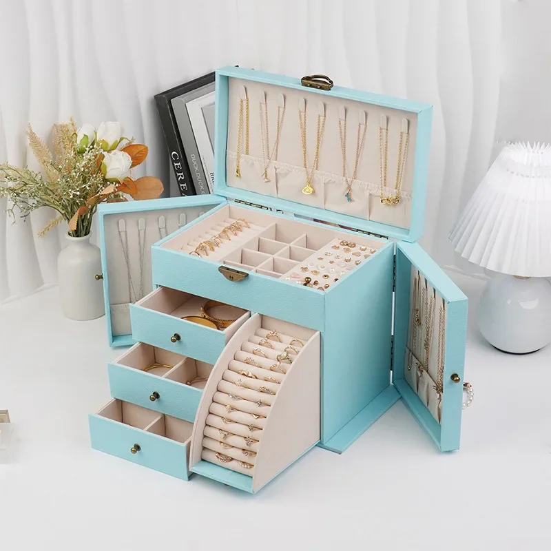 Jewelry Organizer — Grand Multi-Tier Drawers
