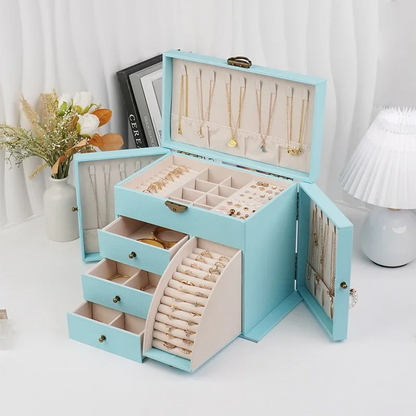 Jewelry Organizer — Grand Multi-Tier Drawers