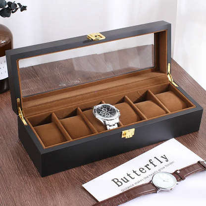 Watch Box with Glass Top — Display Case