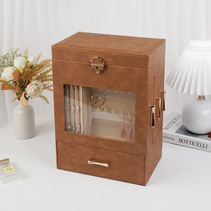 Jewelry Tower 5-Tier — Side-Wing Necklace Storage