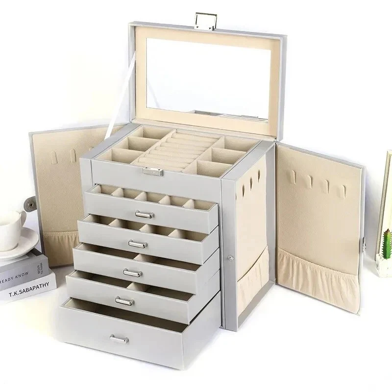 Jewelry Tower 5-Tier — Multi-Drawer Organizer