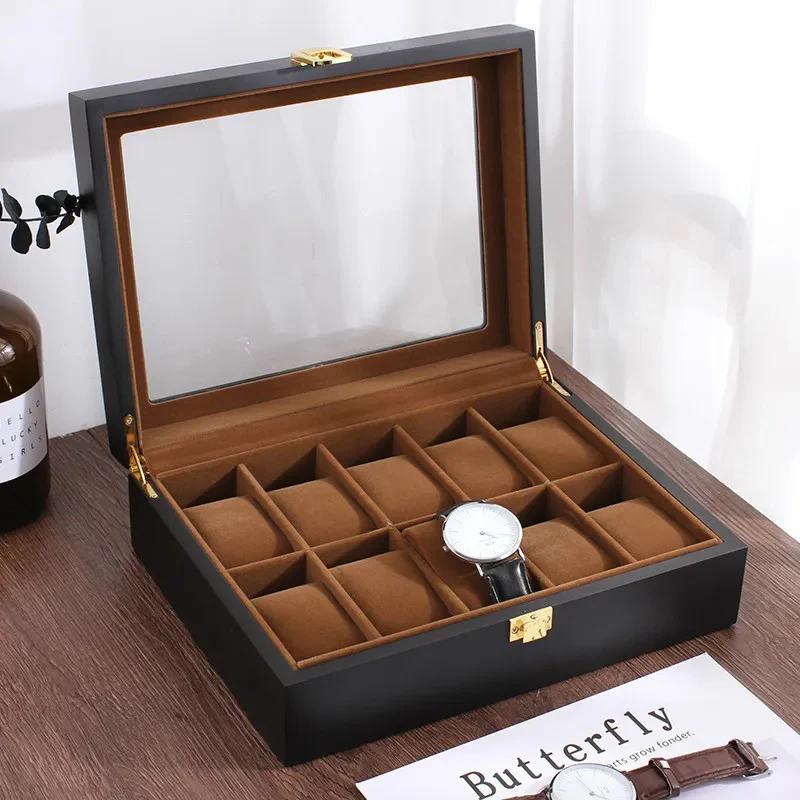 Watch Box with Glass Top — Display Case