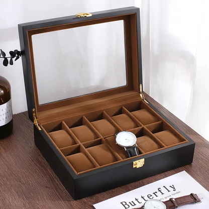 Watch Box with Glass Top — Display Case