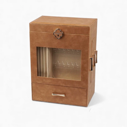 Jewelry Tower 5-Tier — Side-Wing Necklace Storage
