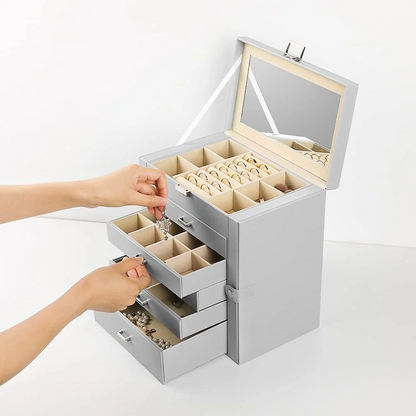 Jewelry Tower 5-Tier — Multi-Drawer Organizer