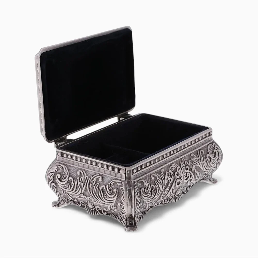 Jewelry Casket — Gothic Sculpted Metal