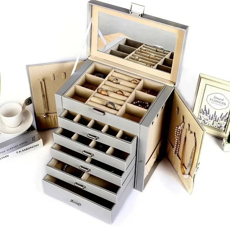 Jewelry Tower 5-Tier — Multi-Drawer Organizer