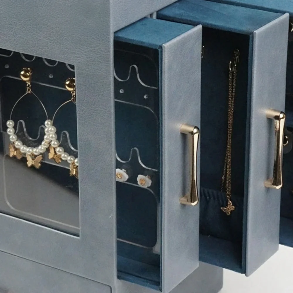 Jewelry Tower 5-Tier — Side-Wing Necklace Storage