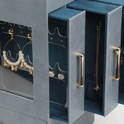 Jewelry Tower 5-Tier — Side-Wing Necklace Storage