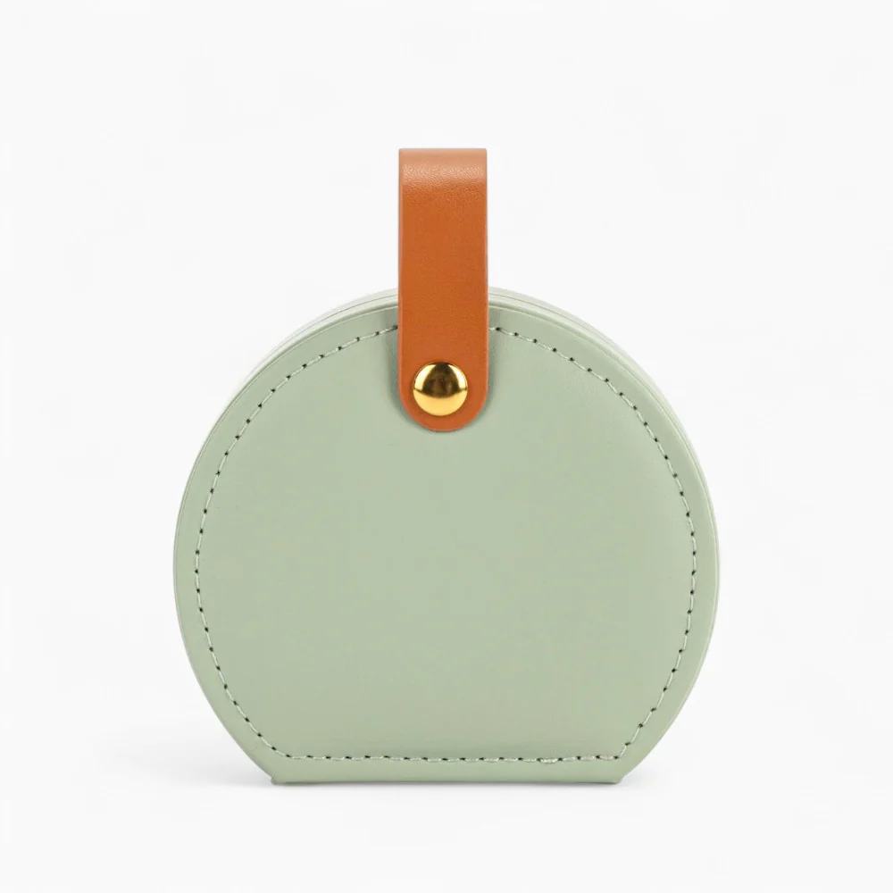 Jewelry Travel Pouch — Soft Leather Carry-On