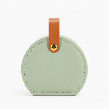 Jewelry Travel Pouch — Soft Leather Carry-On
