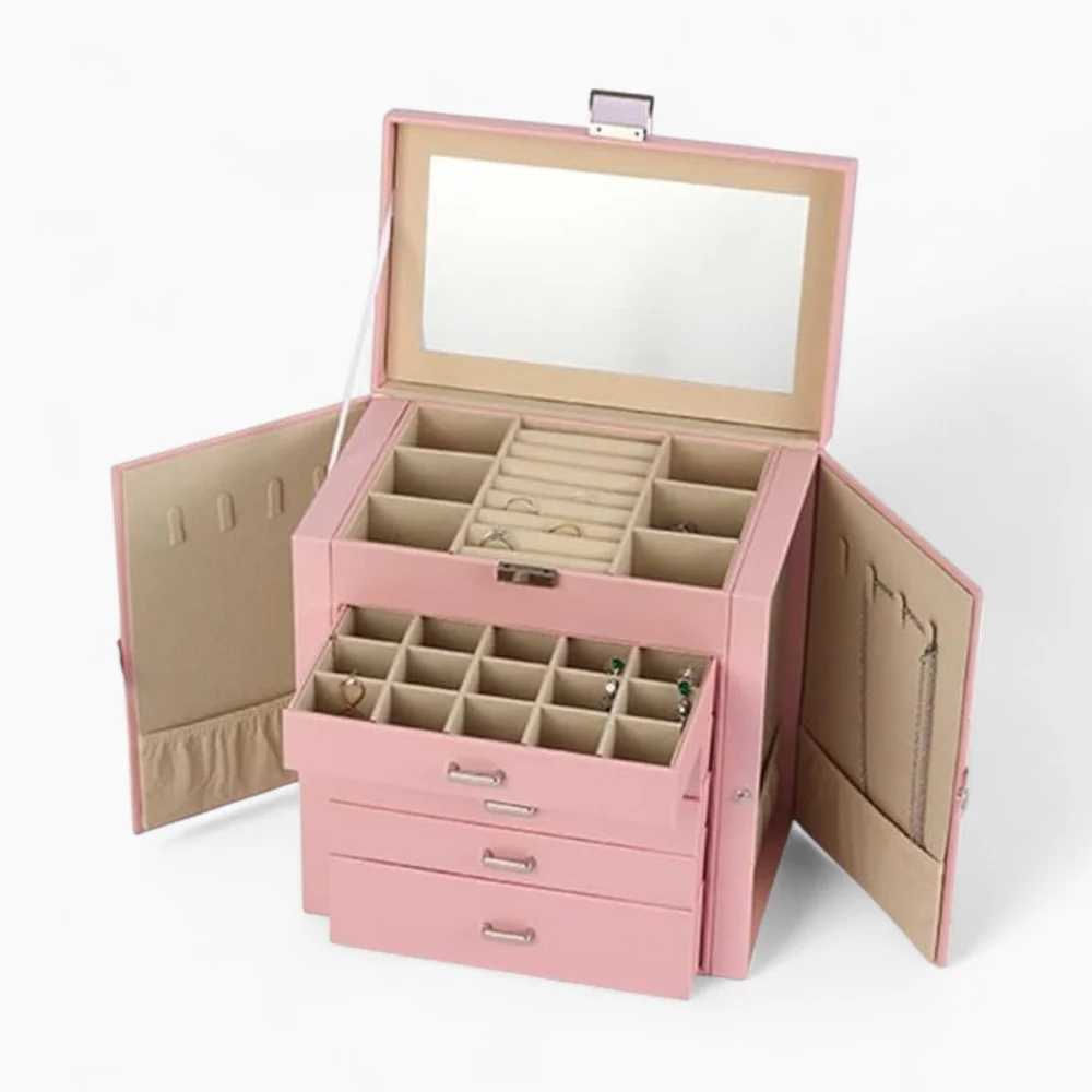 Jewelry Tower 5-Tier — Multi-Drawer Organizer