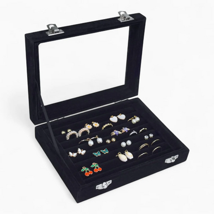 Ring Showcase — Soft Velvet Organizer