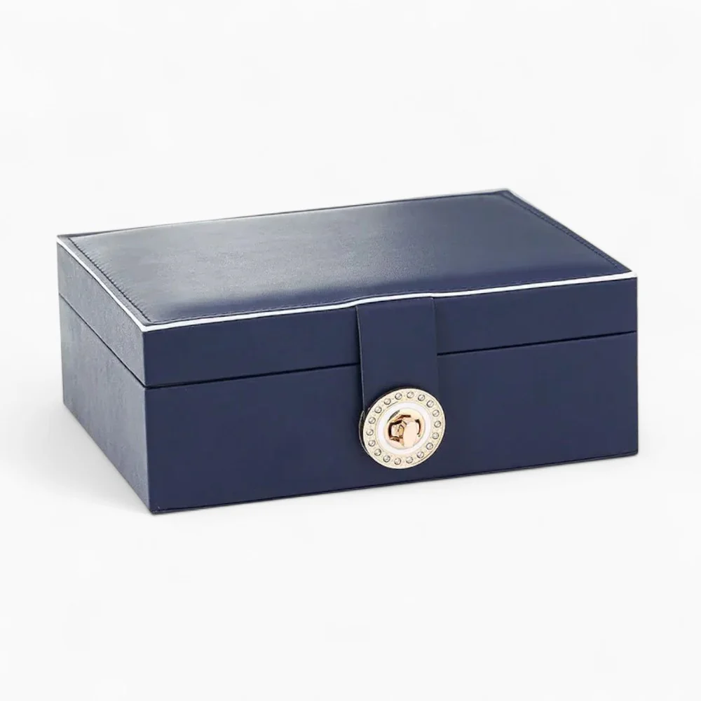 Jewelry Box — Versatile with 2 Removable Organizers