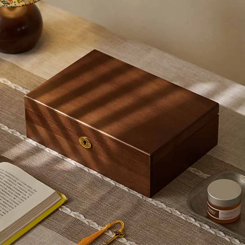 Jewelry Chest — Vintage Solid Wood Classic