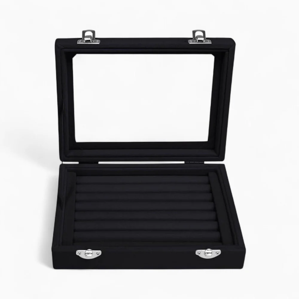 Ring Showcase — Soft Velvet Organizer