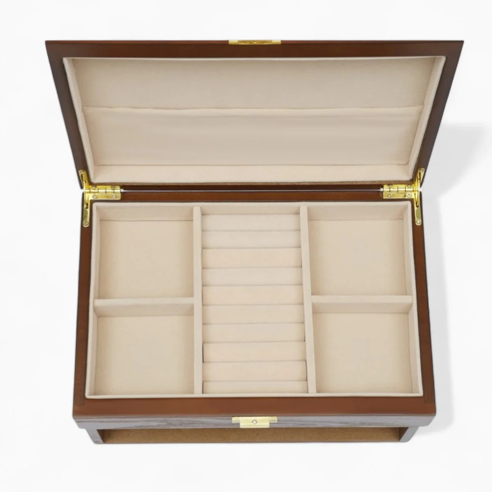 Jewelry Chest — Multi-Drawer Wooden Organizer