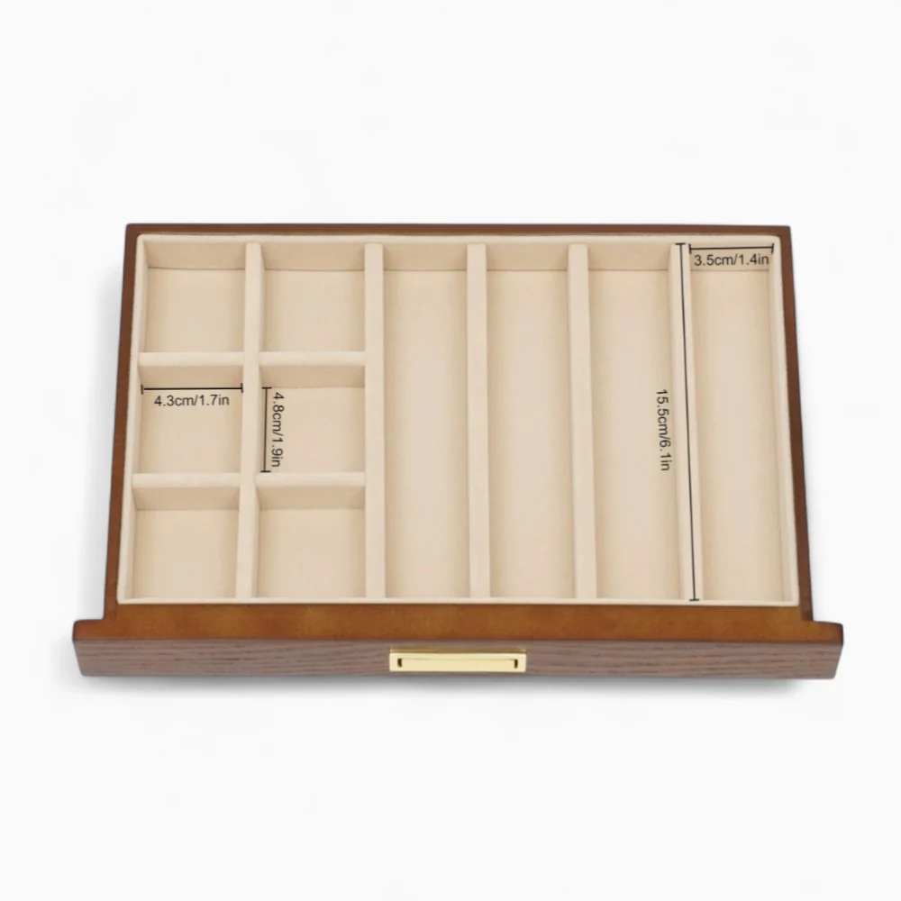 Jewelry Chest — Multi-Drawer Wooden Organizer