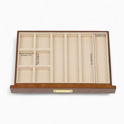 Jewelry Chest — Multi-Drawer Wooden Organizer