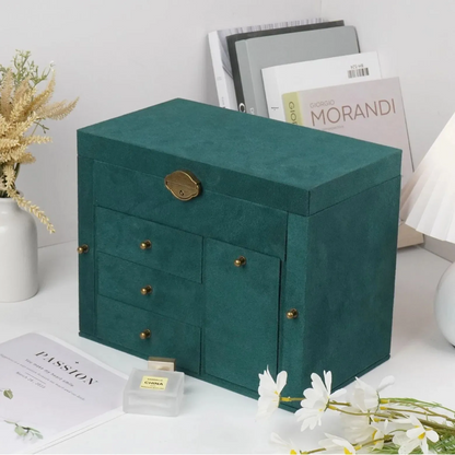 Jewelry Organizer — Grand Multi-Tier Drawers