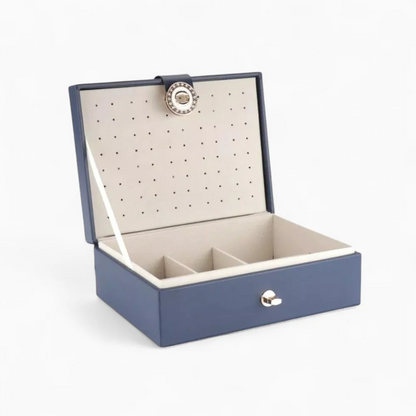 Jewelry Box — Versatile with 2 Removable Organizers