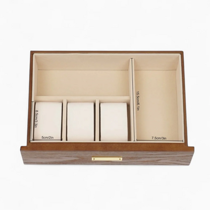 Jewelry Chest — Multi-Drawer Wooden Organizer