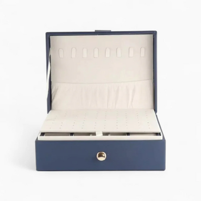 Jewelry Box — Versatile with 2 Removable Organizers