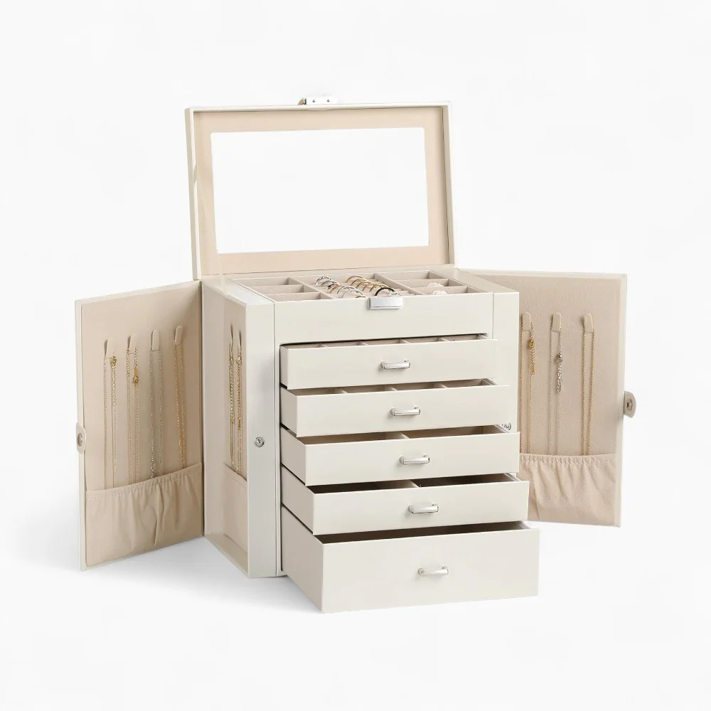 Jewelry Tower 5-Tier — Multi-Drawer Organizer