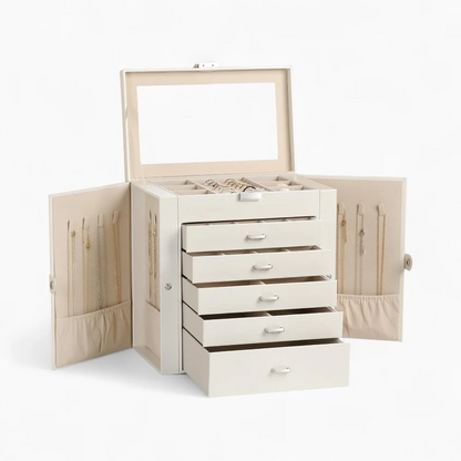 Jewelry Tower 5-Tier — Multi-Drawer Organizer