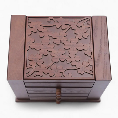 Jewelry Chest — Grand Rustic Vintage Wood