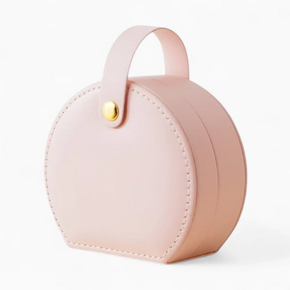 Jewelry Travel Pouch — Soft Leather Carry-On