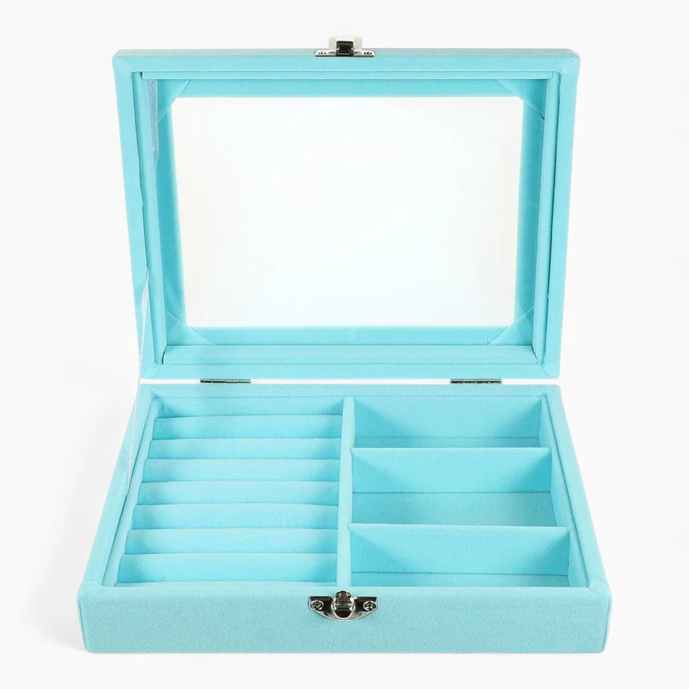 Ring Showcase — Soft Velvet Organizer