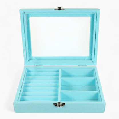 Ring Showcase — Soft Velvet Organizer