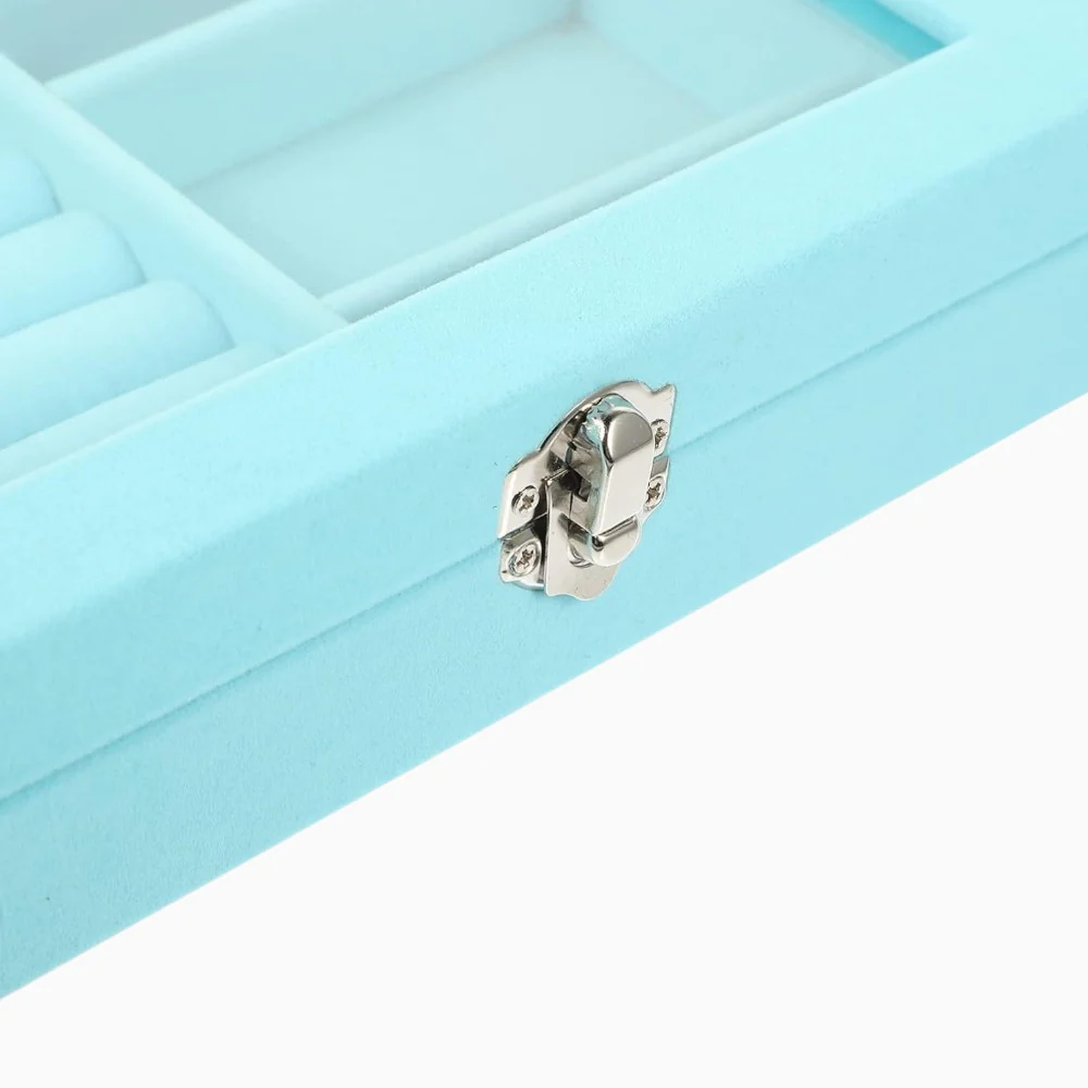 Ring Showcase — Soft Velvet Organizer
