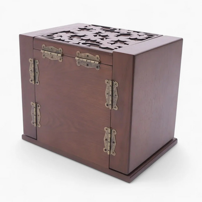 Jewelry Chest — Grand Rustic Vintage Wood
