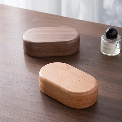 Jewelry Box — Portable Wooden Travel Organizer