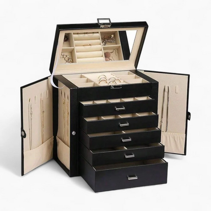 Jewelry Tower 5-Tier — Multi-Drawer Organizer