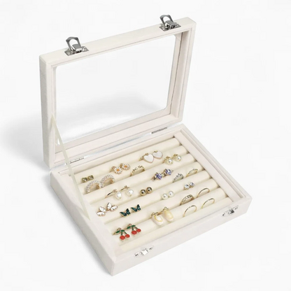 Ring Showcase — Soft Velvet Organizer