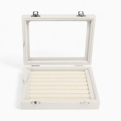 Ring Showcase — Soft Velvet Organizer