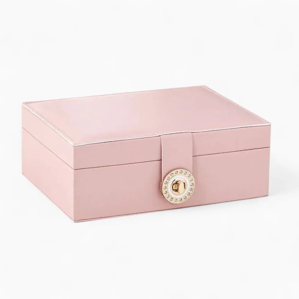 Jewelry Box — Versatile with 2 Removable Organizers