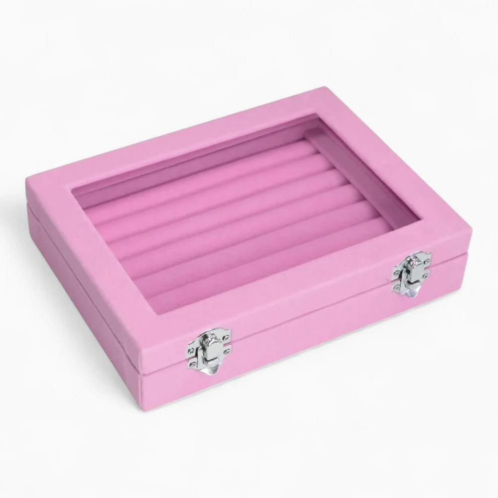 Ring Showcase — Soft Velvet Organizer