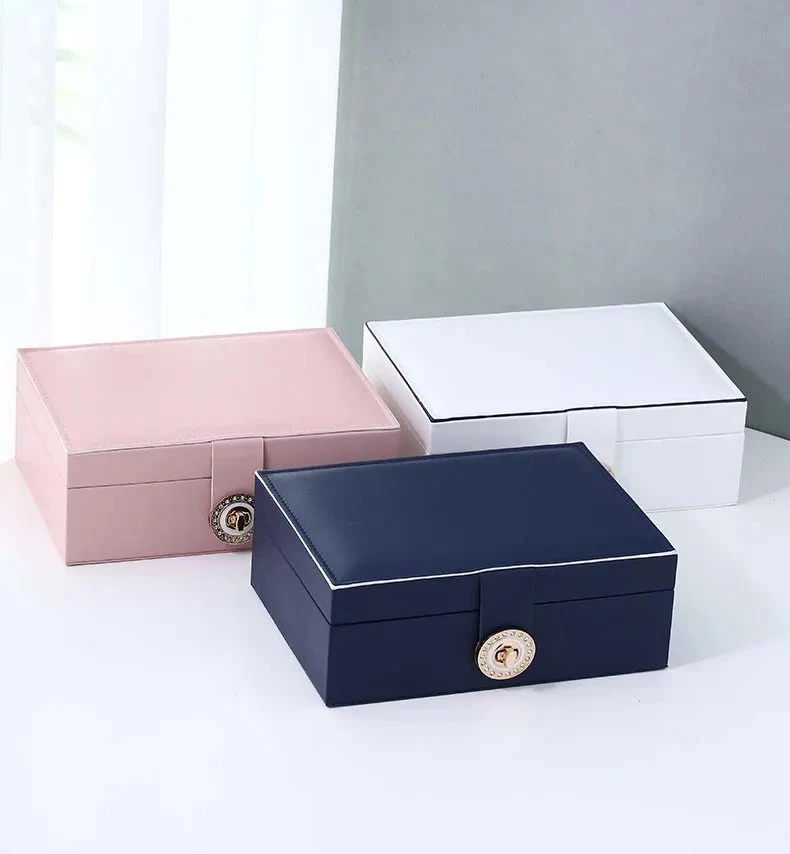 Jewelry Box — Versatile with 2 Removable Organizers