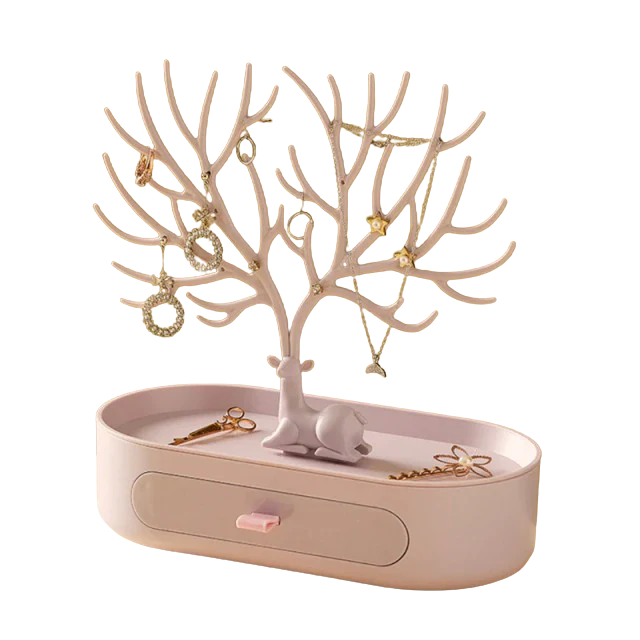 Jewelry Tree Stand — Decorative Display Organizer