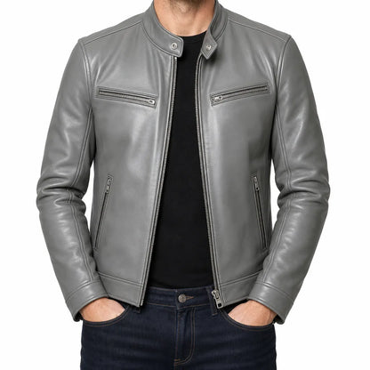 David | Men's Leather Jacket