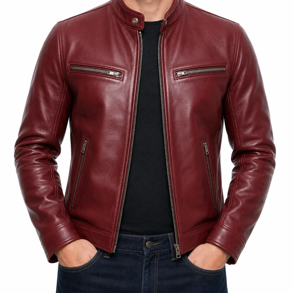 David | Men's Leather Jacket
